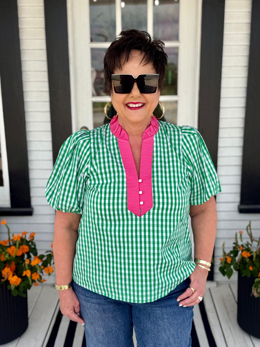 Ginny Top | Green