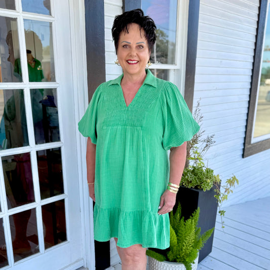 Miriam Dress | Green