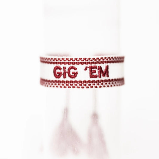 Gig'em Bracelet