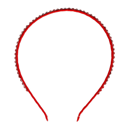 Red Rhinestone Headband