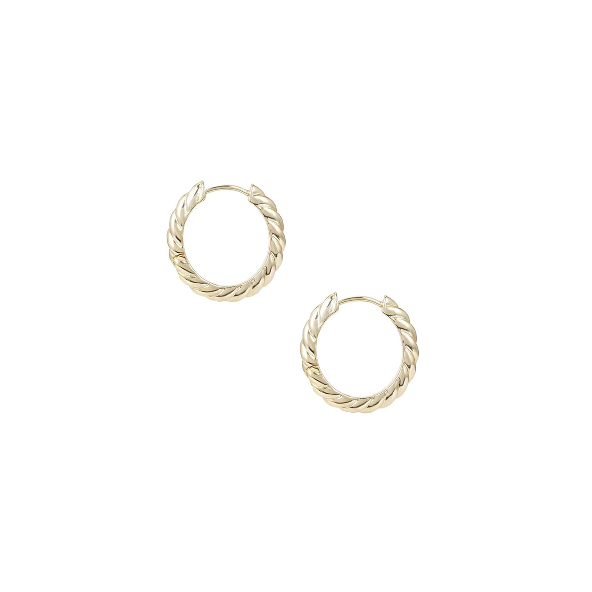 She's Spicy Huggie Earrings Gold