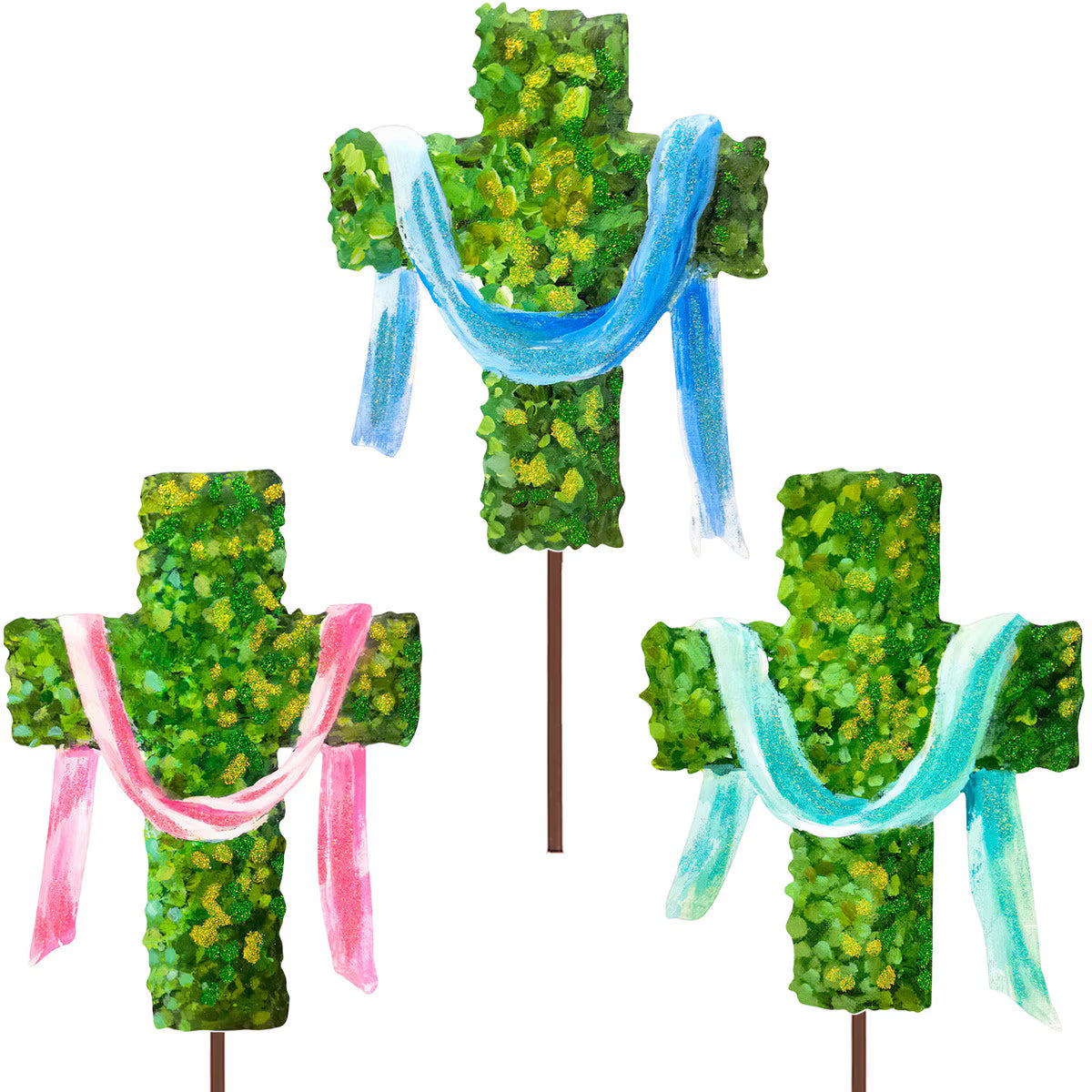Boxwood Crosses