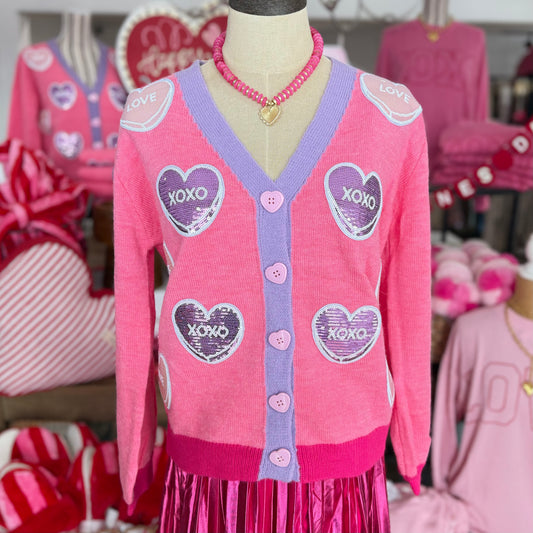 Heart Cardigan