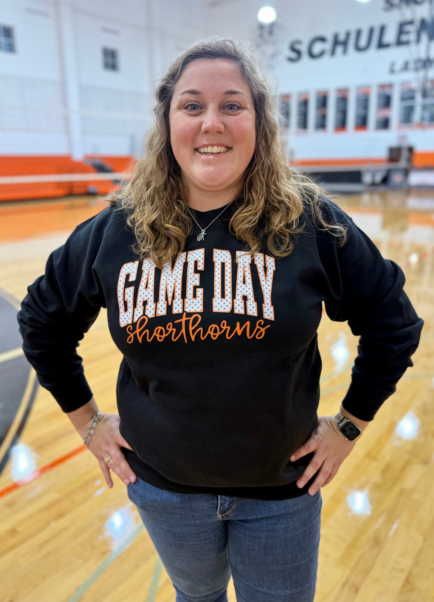Game Day Shorthorns Crewneck