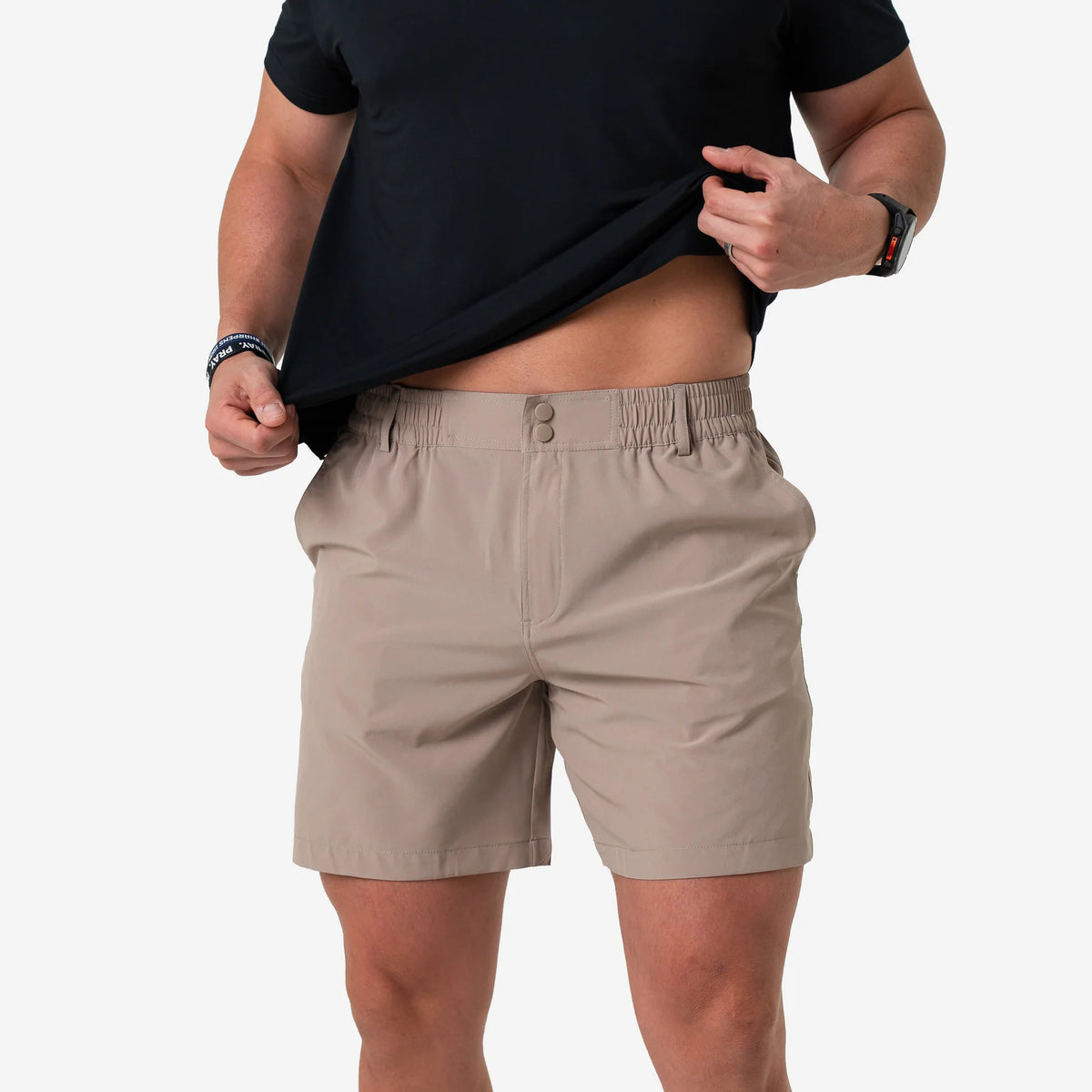 Everyday Short - Cobblestone Khaki - Duck Hunt Pocket 7"