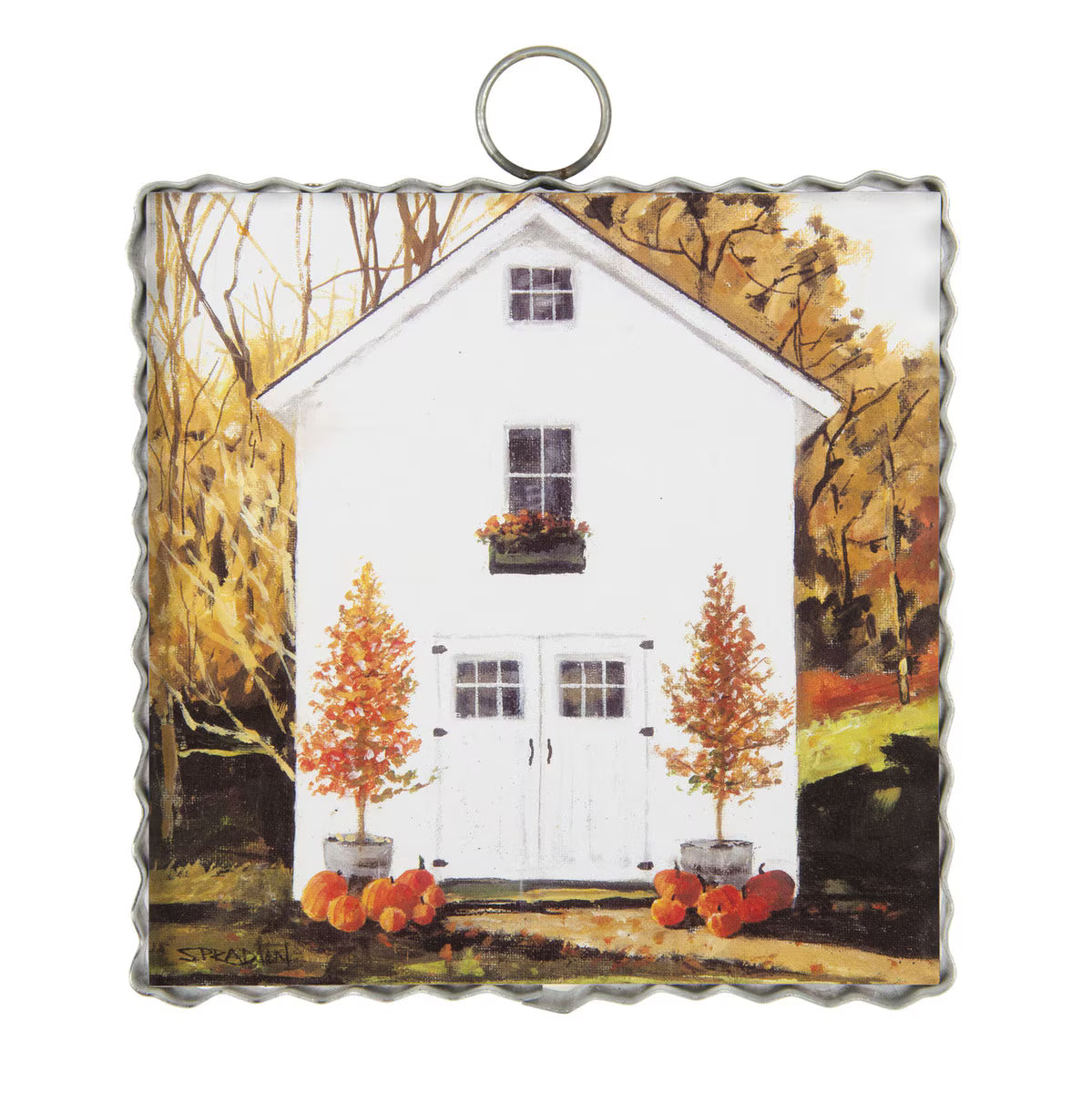 Mini Art Fall Party Barn
