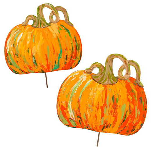 Orange Artful Pumpkins
