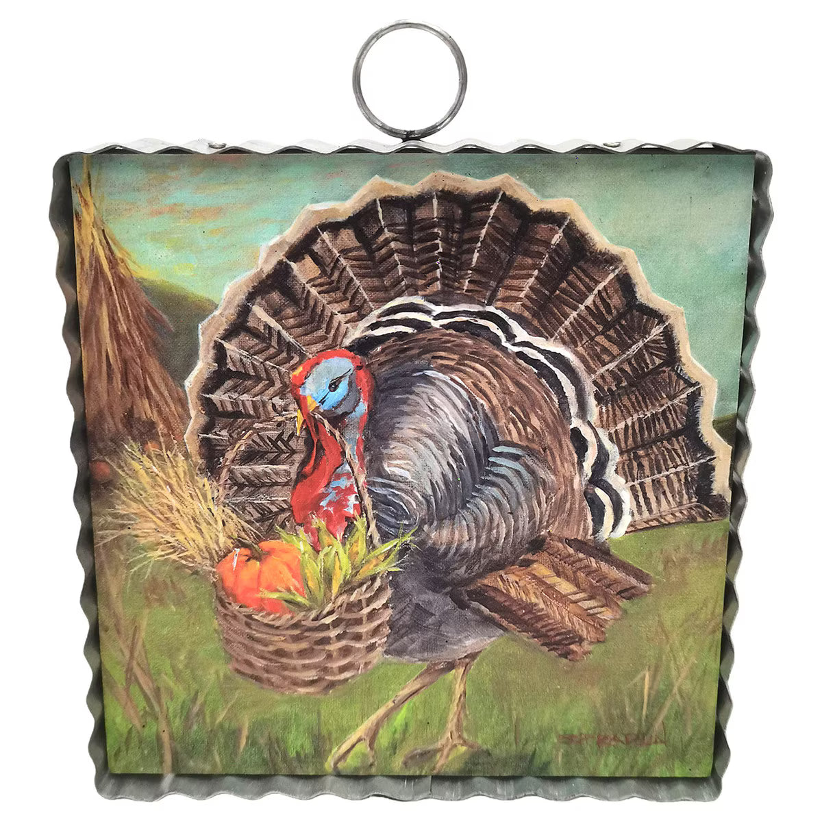 Mini Art Turkey & Basket