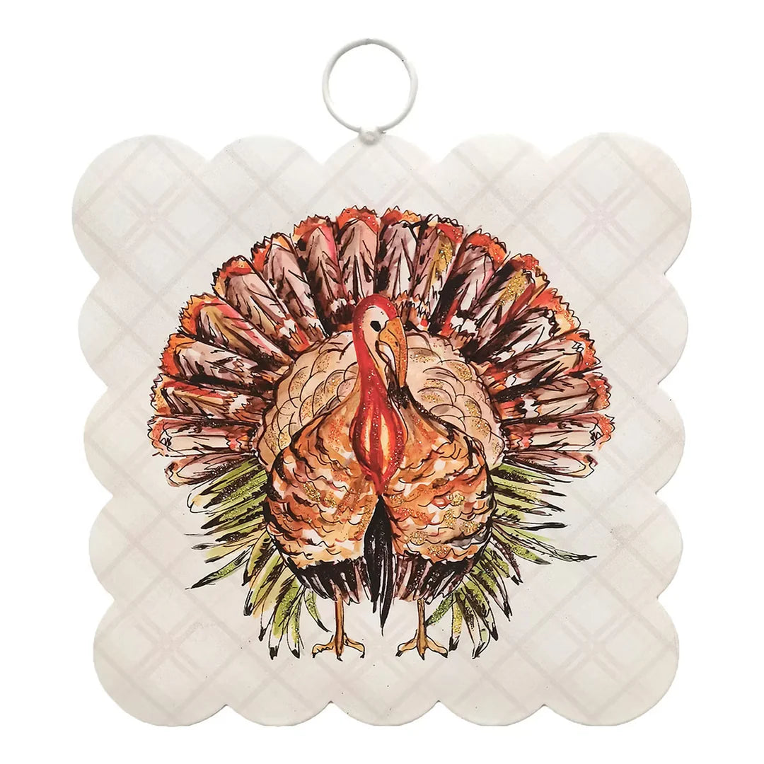 Mini Gallery Art Scallop Festive Turkey