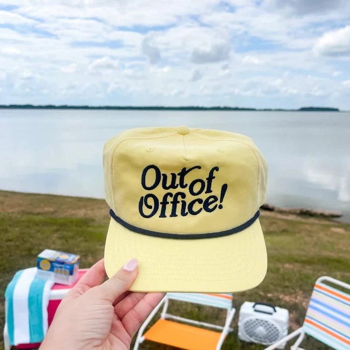 Out of Office Hat | Yellow