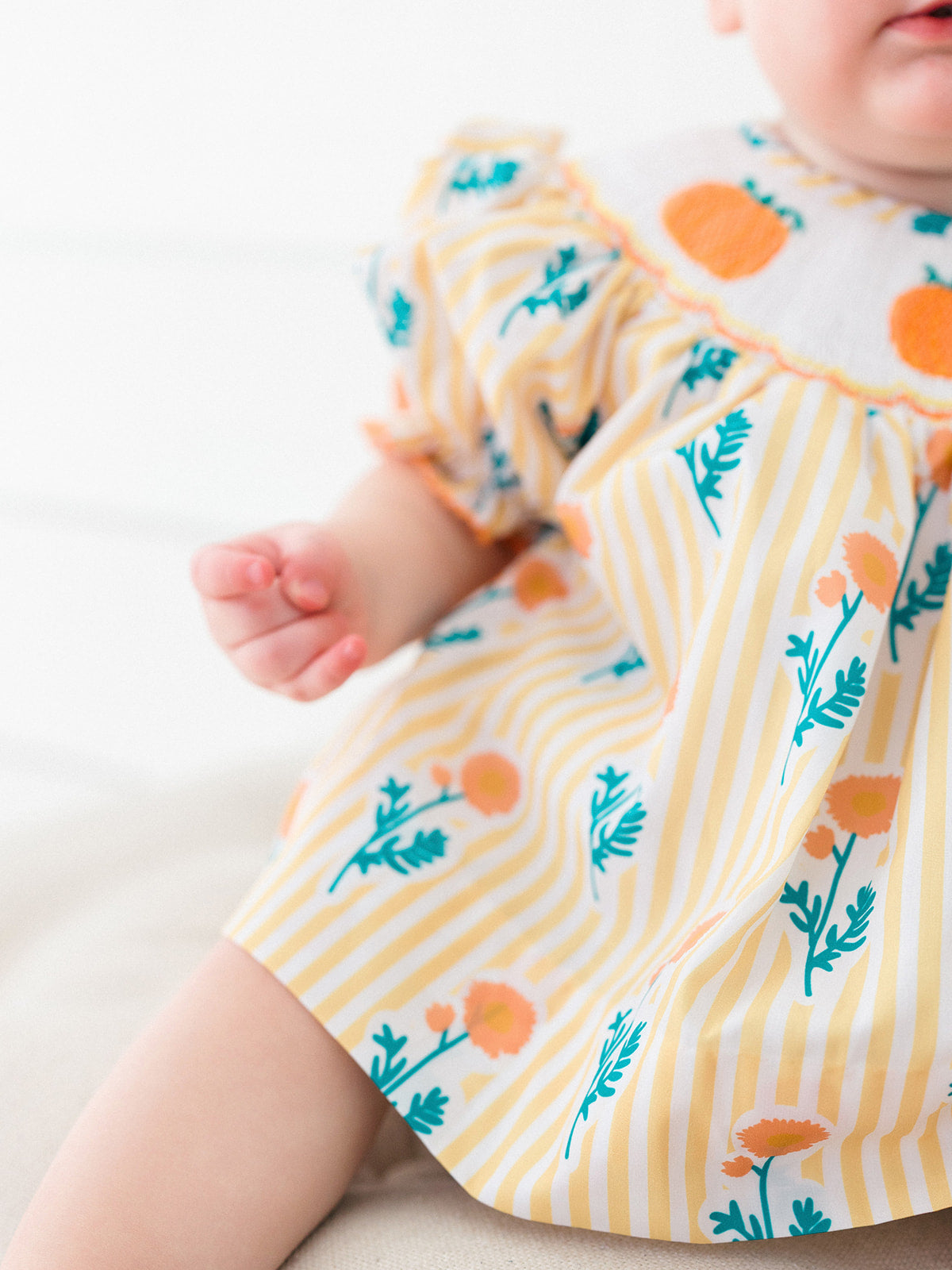 Isabella Pumpkin Diaper Cover Set