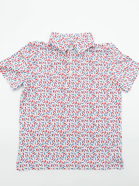 Fireworks Boys' Polo
