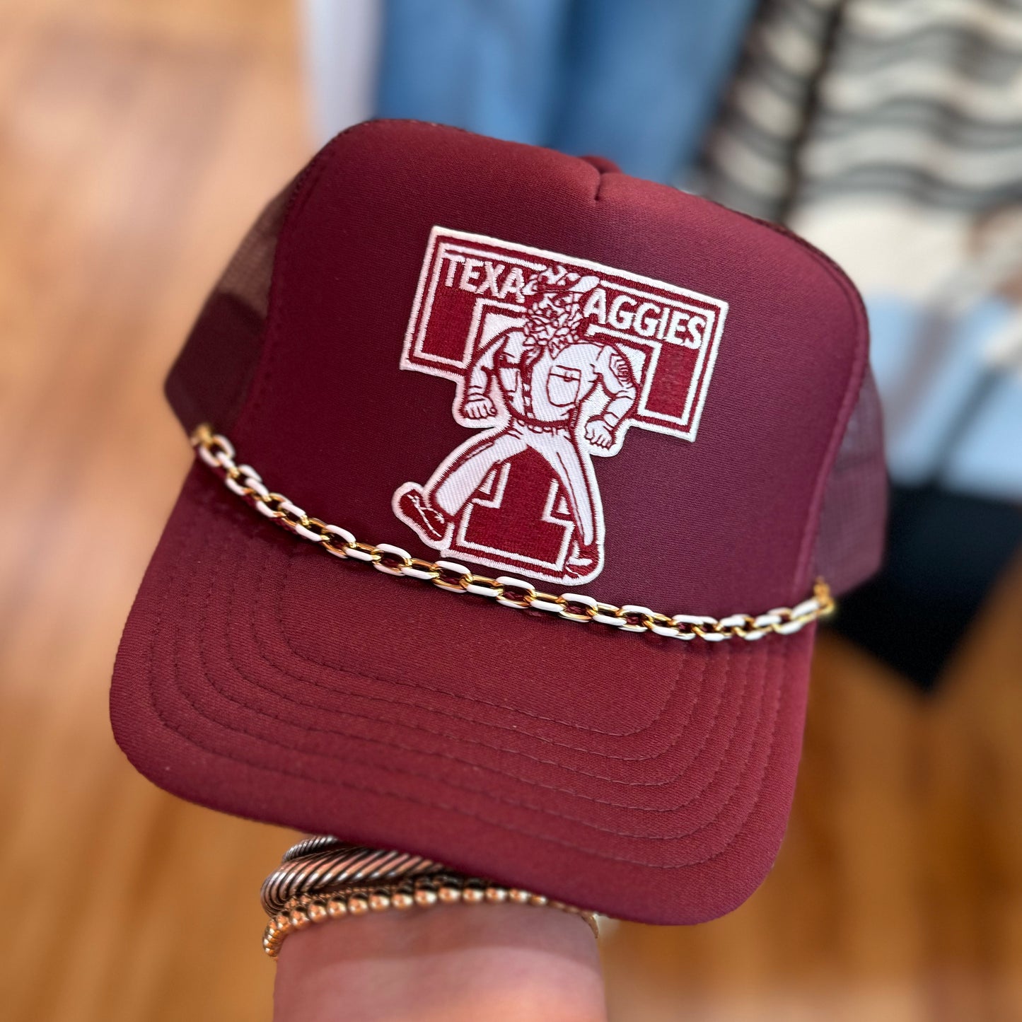 Sarge Maroon Foam Cap