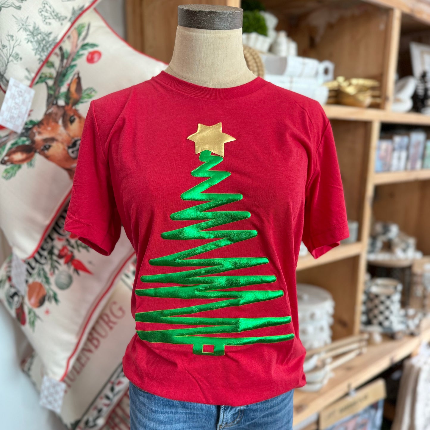 Puff Christmas Tree Tee