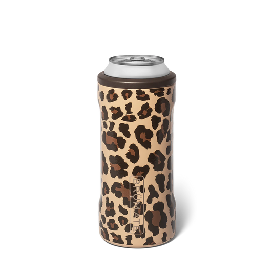 Hopsulator Slim Leopard Latte | 12oz Slim Cans