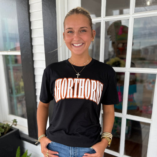 Shorthorns Glitter Tee