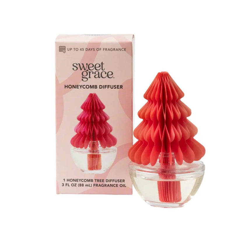 Sweet Grace Honeycomb Christmas Tree Diffuser