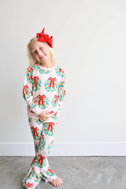 Sweatshirt & Leggings Set | Wreaths
