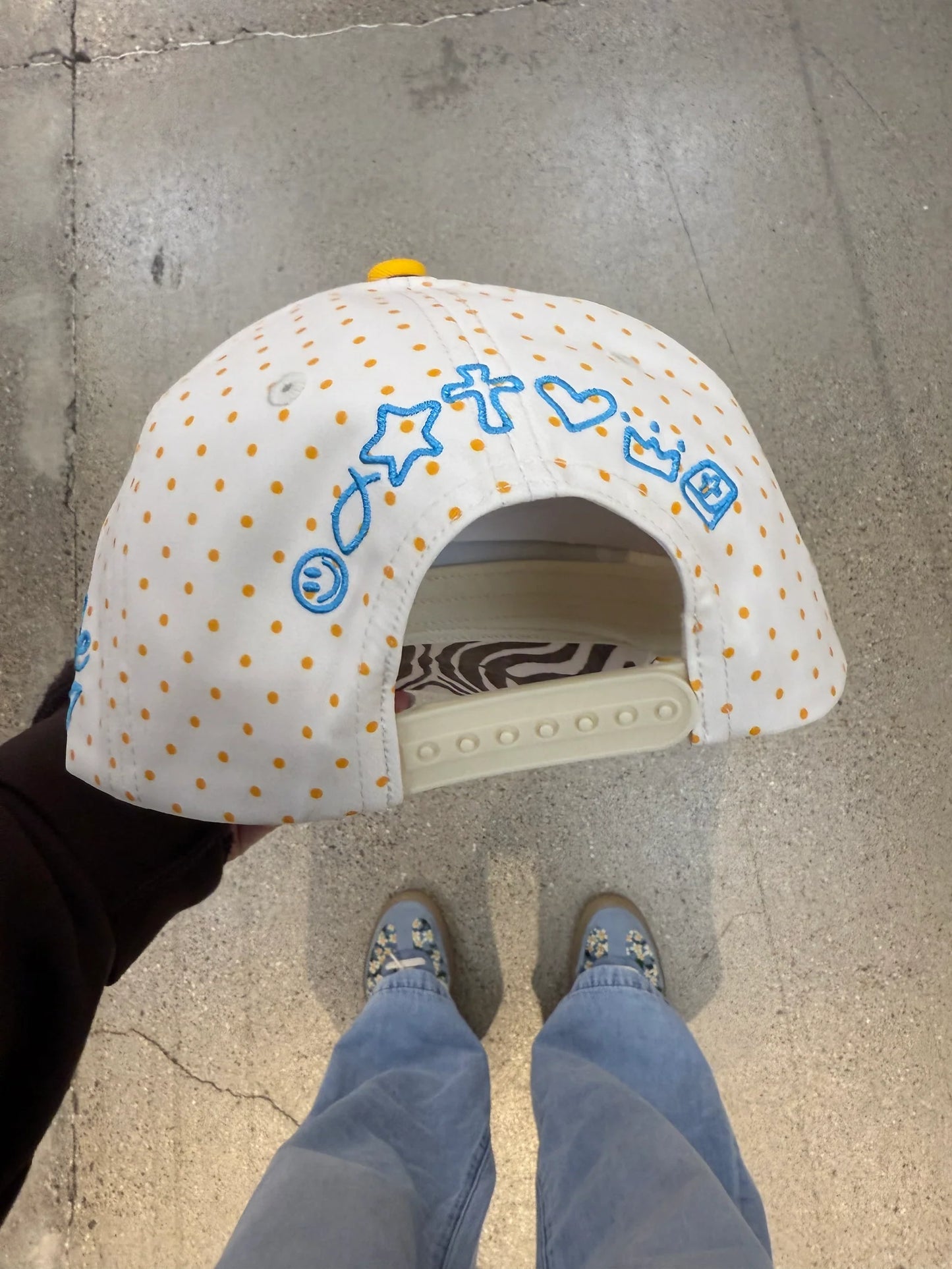 Make Heaven Crowded Zebra Hat