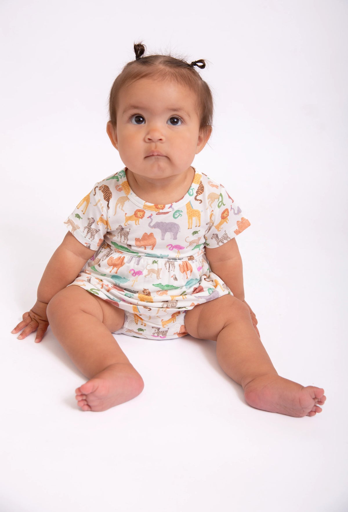 SS Bodysuit Dress-Zoo Crew