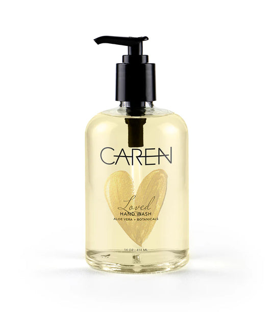 Caren Hand Wash - Loved - 14 oz Glass Bottle