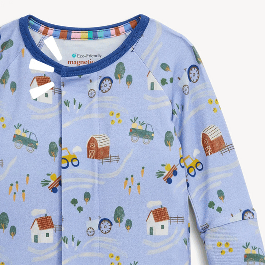 Farm To Cradle | Modal Magnetic Convertible Coverall