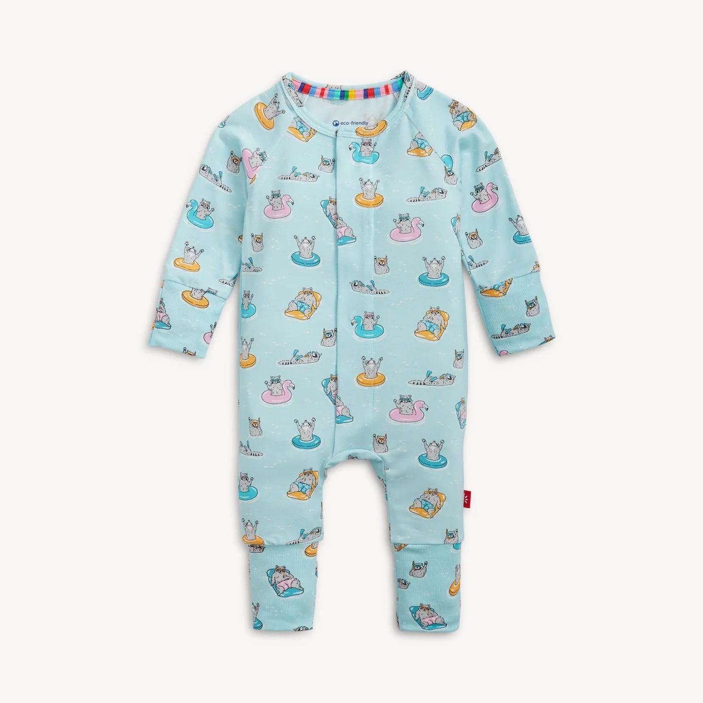 Racoon Lagoon | Modal Magnetic Convertible Coverall