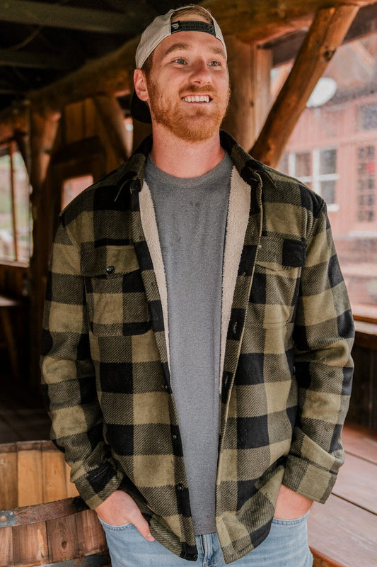 Shacket | Mallard Green Plaid