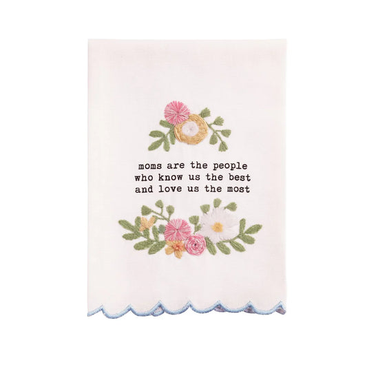 Embroidered Mom Towel | People