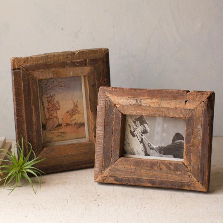 Recycled Wooden Photo Frame