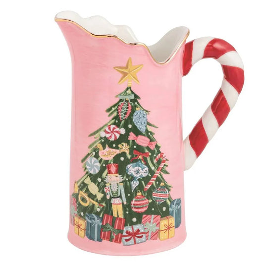Twas The Night Collection Christmas Tree Candy Pitcher