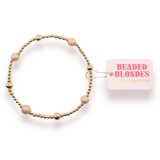 Noelle Stardust Gold Bracelet | Extended