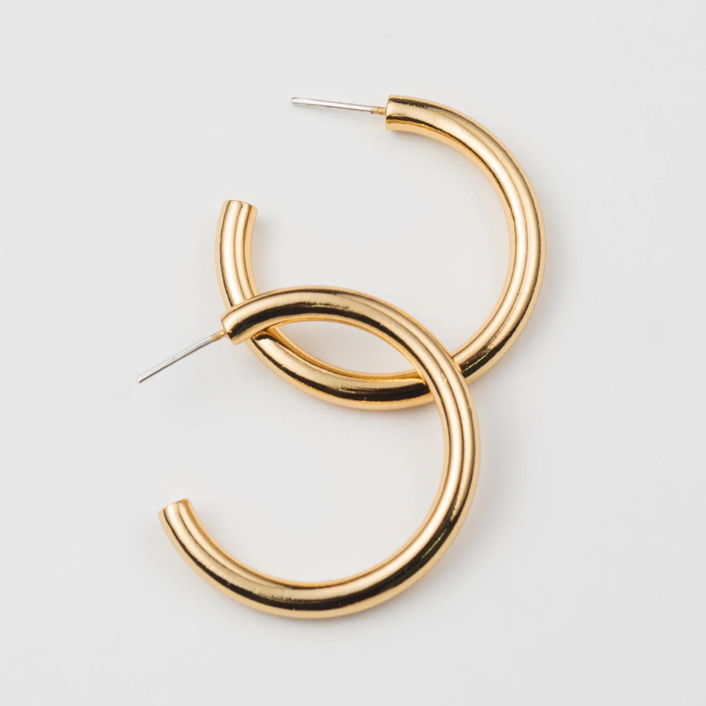 Chunky Tube Hoops Medium