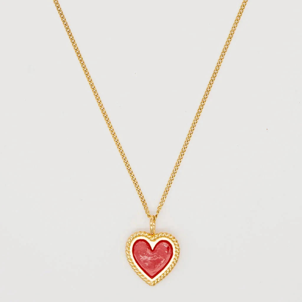 Red Heart Necklace