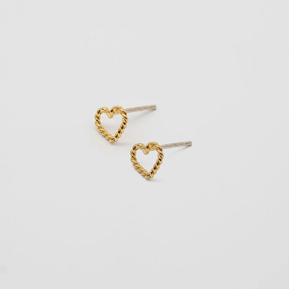 Heart Drop Earrings | Brenda