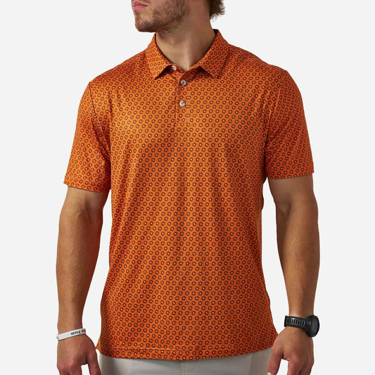 Performance Polo | Vintage Helmets | Orange