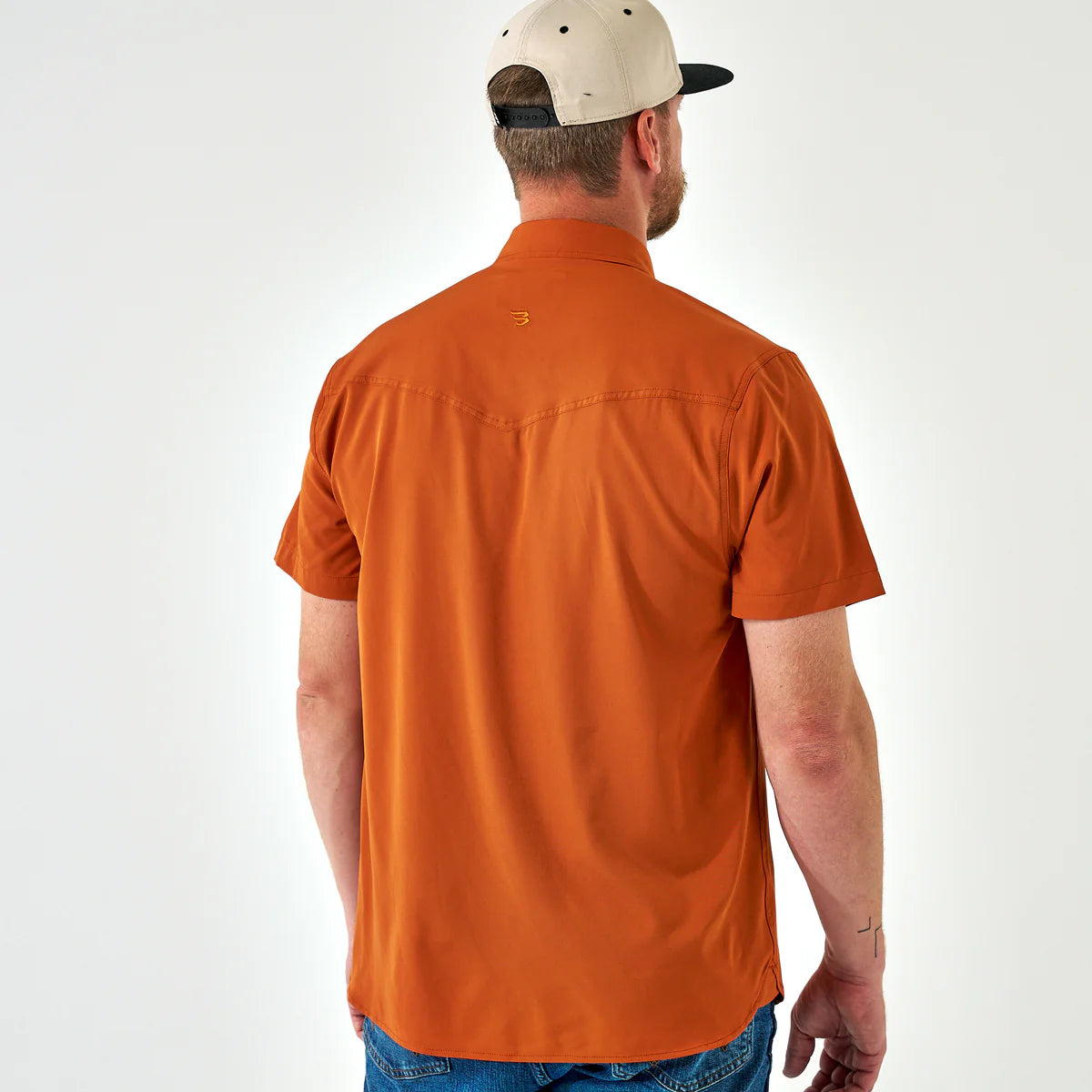 Performance Western Shirt | Orange