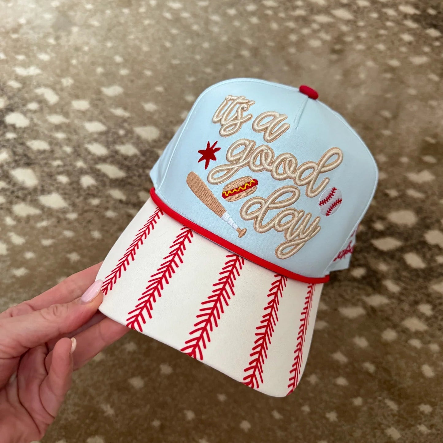 Baseball It's A Good Day Hat