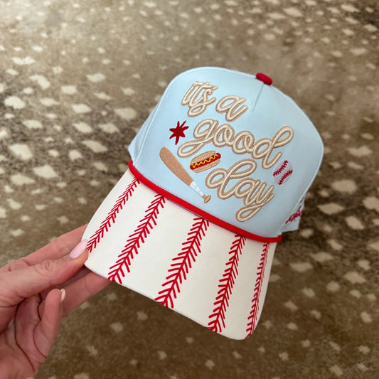 Baseball It's A Good Day Hat