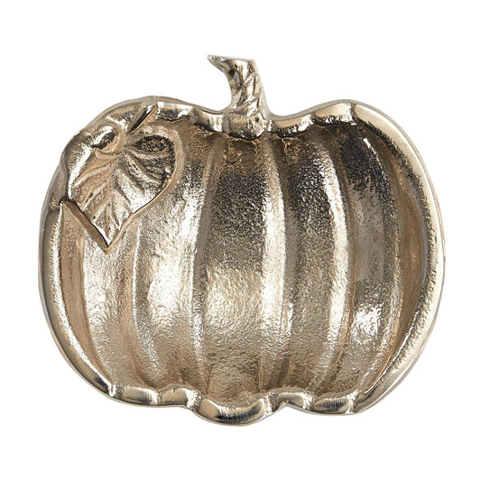 6" Gold Pumpkin Trinket Tray