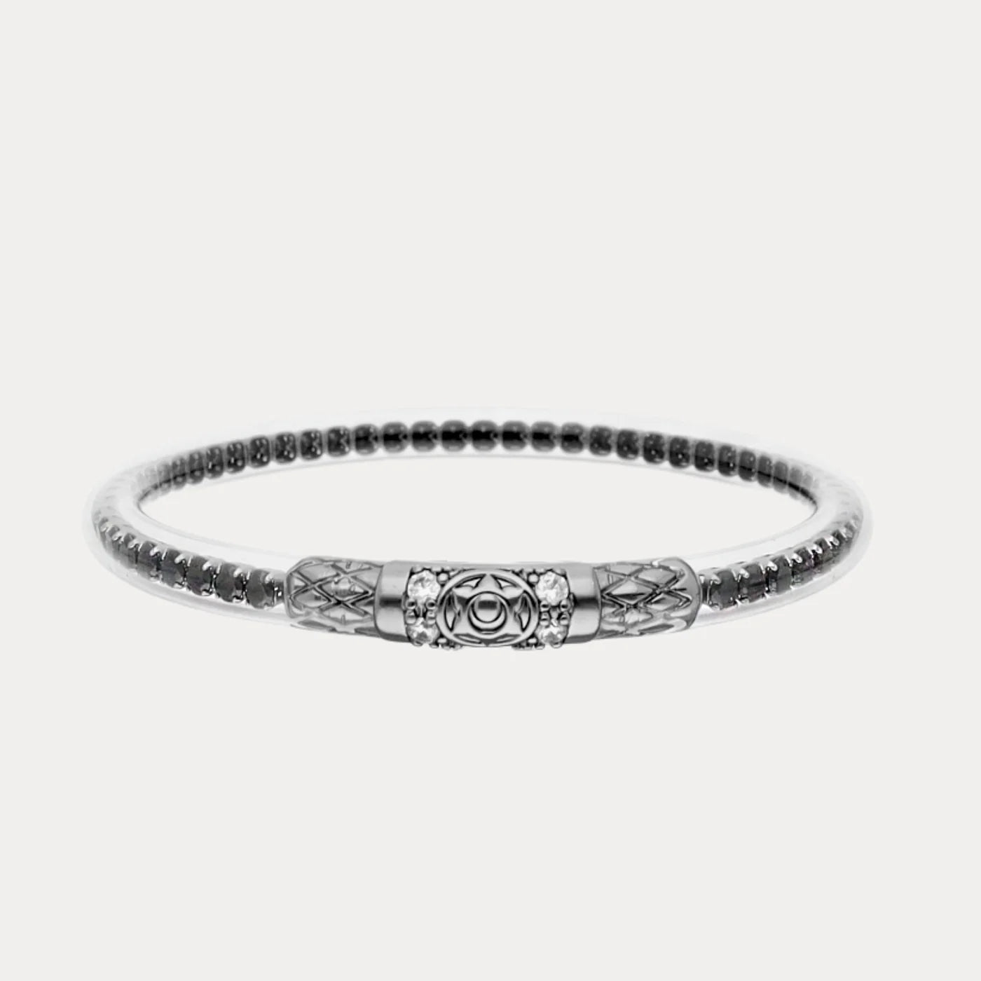Queen All Weather Bangle® (AWB®) - Black Spinel