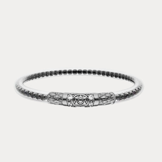 Queen All Weather Bangle® (AWB®) - Black Spinel