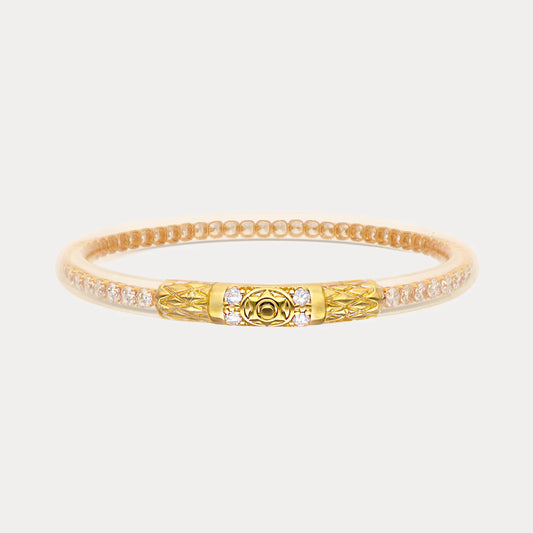 Queen All Weather Bangle® (AWB®) - Clear Crystal