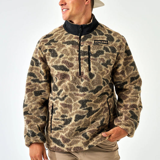 Sherpa - Quarter Zip - Rocky Mountain Camo