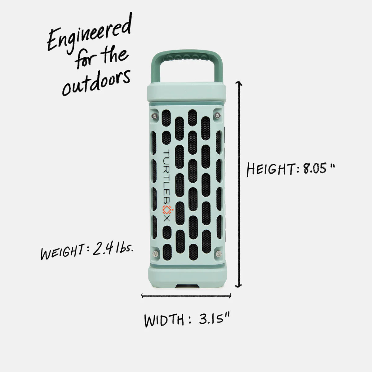 The Turtlebox Ranger | River Rock