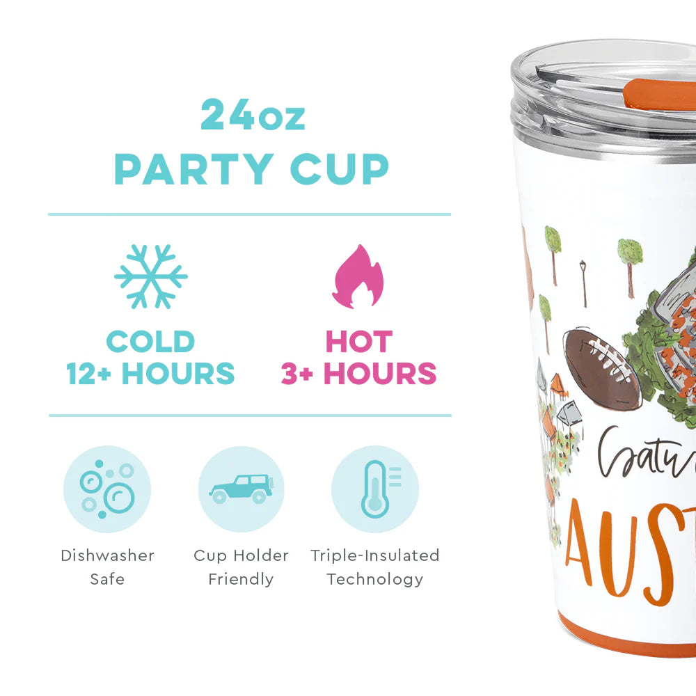 Saturdays In Austin | Party Cup 24oz