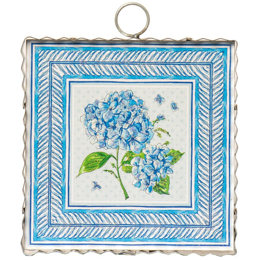 Mini Art Blue Hydrangea