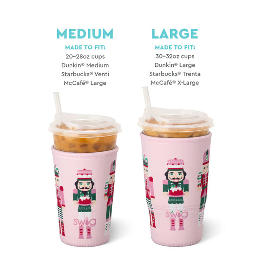 Sugar Plum Soliders | Medium Iced Cup Coolie