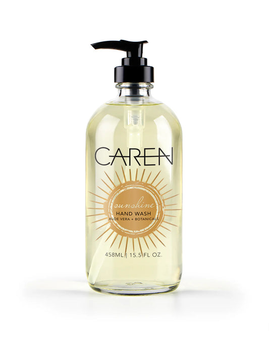 Caren Hand Wash - Sunshine - 14 oz Glass Bottle