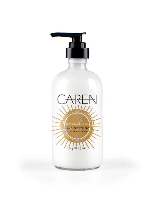 Caren Hand Treatment - Sunshine - 8 oz Glass Bottle
